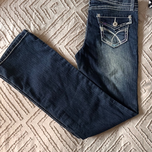 Z Cavaricci Boot CutJeans in a Size Small - Picture 3 of 4